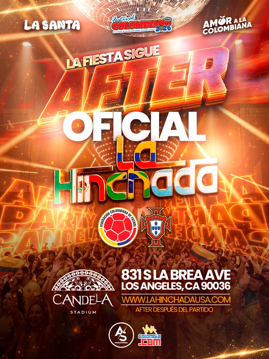 Colombia vs Portugal official after-party archive at Candela Stadium